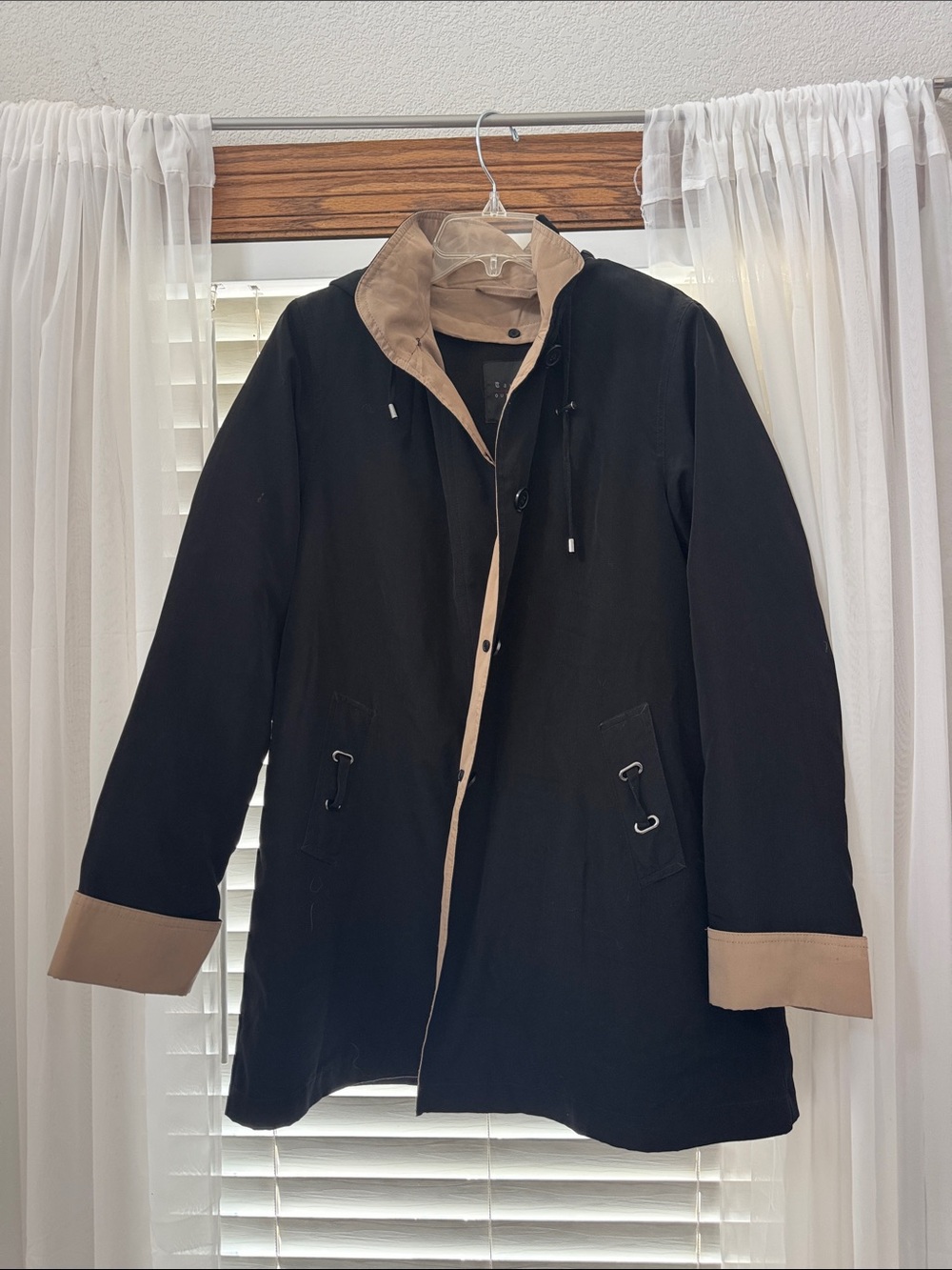 Tally Ho Black Jacket with Tan Trim